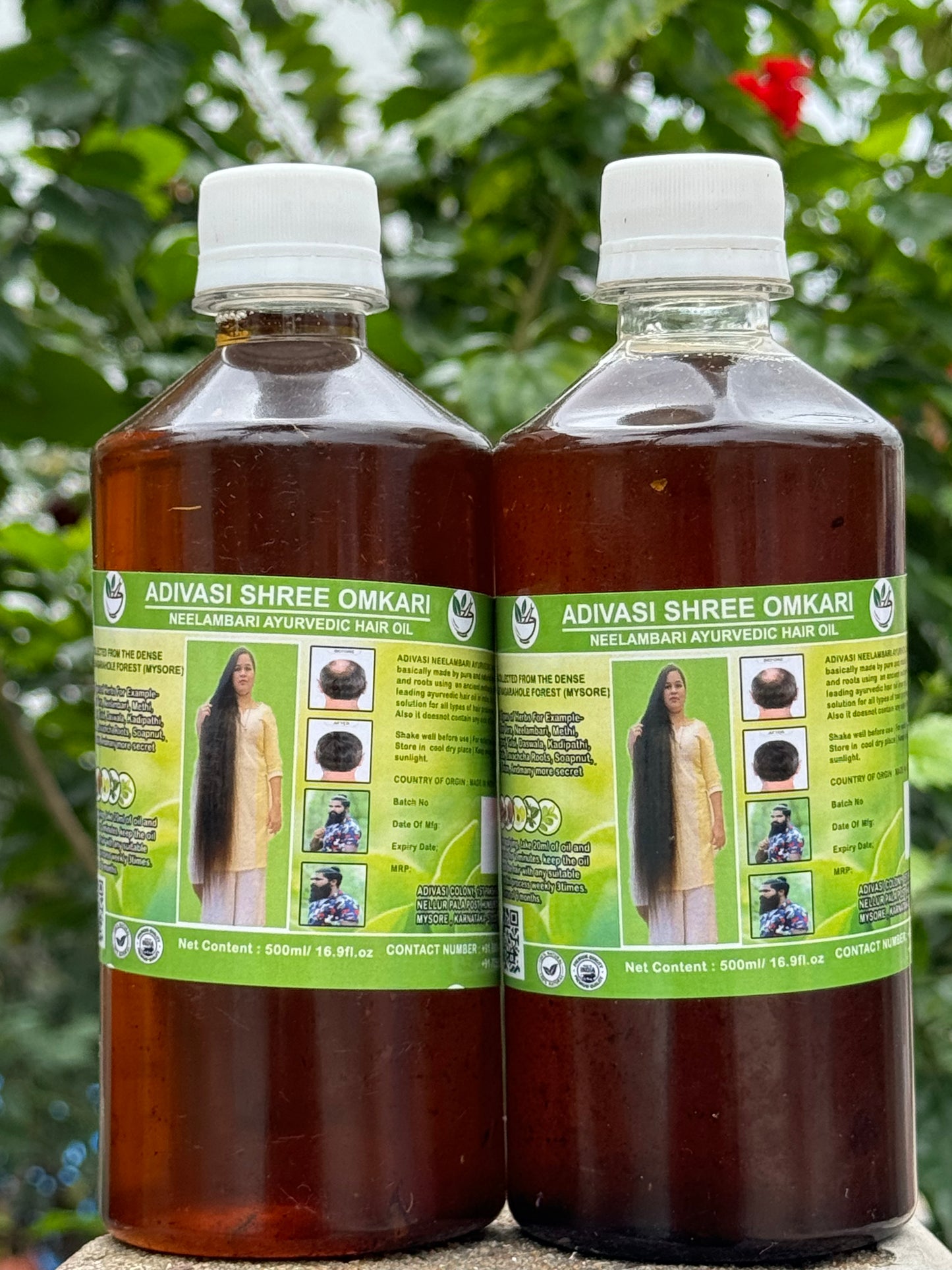 Adivasi Shree Omkari Neelambari Ayurvedic Hair Oil🌿